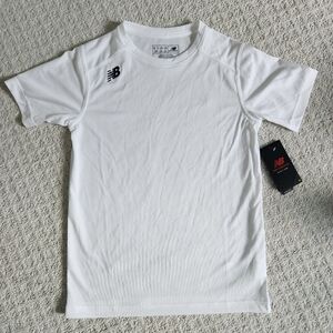 NWT New Balance Athletic‎ Short Sleeve Shirt Boys Youth Size L White